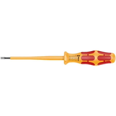 Wera 1060 i VDE-insulated Kraftform slotted screwdriver, 0.8 x 4 x 100 mm (series photo)