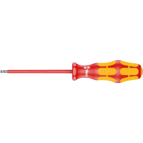 Wera 160 i VDE Insulated screwdriver for slotted screws, 0.8 x 4 x 150 mm (series photo)