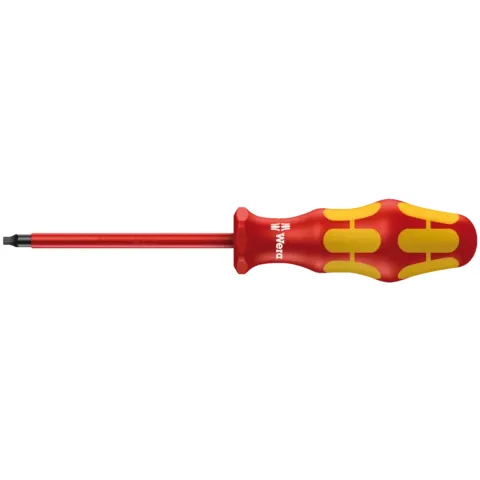 Wera 168 i VDE Insulated screwdriver for square socket head screws, # 1 x 80 mm (series photo)