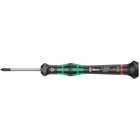 Wera 2050 PH Screwdriver for Phillips screws for electronic applications, PH 000 x 40 mm (series photo)