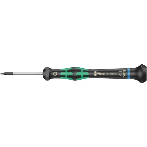 Wera 2054 Screwdriver for hexagon socket screws for electronic applications, 0.9 x 40 mm (series photo)