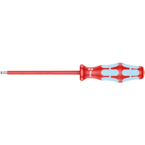 Wera 3160 i VDE Insulated screwdriver for slotted screws, stainless, 0.5 x 3 x 80 mm (series photo)