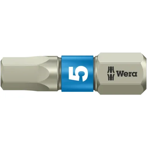 Wera 3840/1 TS bits, stainless, 25 mm (series photo)