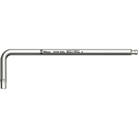 Wera 3950 PKL L-key, metric, stainless, 3 x 123 mm (series photo)