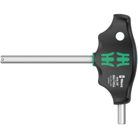 Wera 454 HF T-handle hexagon screwdriver Hex-Plus with holding function, 5 x 200 mm (series photo)