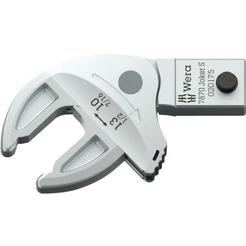 Wera 7870 Joker S Self-setting insert spanner for wrench sizes 10-13 mm, 9x12 mm, 9x12 x 10-13 x 7/16-1/2" x 57.7 mm (series photo)
