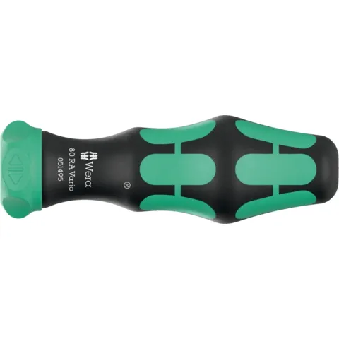 Wera 80 RA Vario blade holding handle with ratchet functionality, 6 x 113.5 mm (series photo)