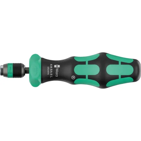 Wera 838 RA-R L Bitholding screwdriver with ratchet functionality, 1/4", 1/4" x 140 mm (series photo)