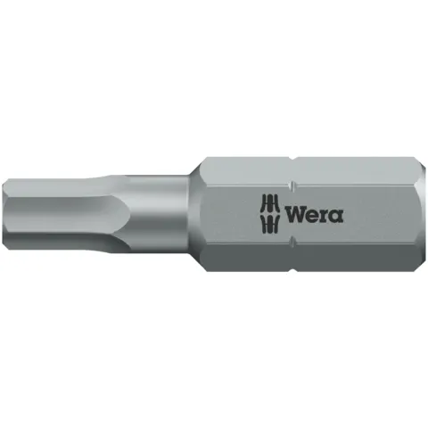 Wera 840/1 Z Tamper-proof Hex-Plus BO bits, 2.5 x 25 mm (series photo)