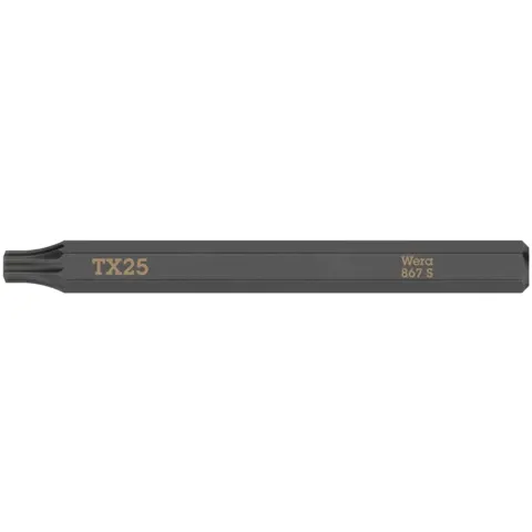 Wera 867 S TORX® bits for impact screwdrivers, TX 20 x 70 mm (series photo)