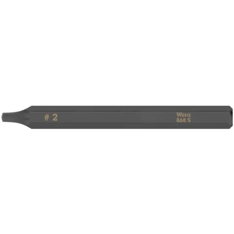 Wera 868 S Square head socket bits for impact screwdrivers, # 1 x 70 mm (series photo)