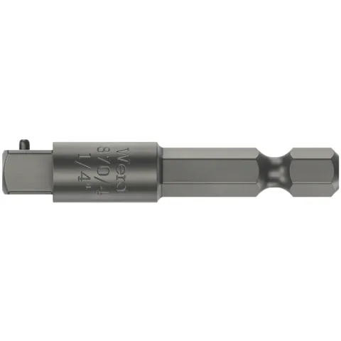 Wera 870/4 Adaptor, machine-operated nut spinner sockets, 1/4" x 50 mm (series photo)