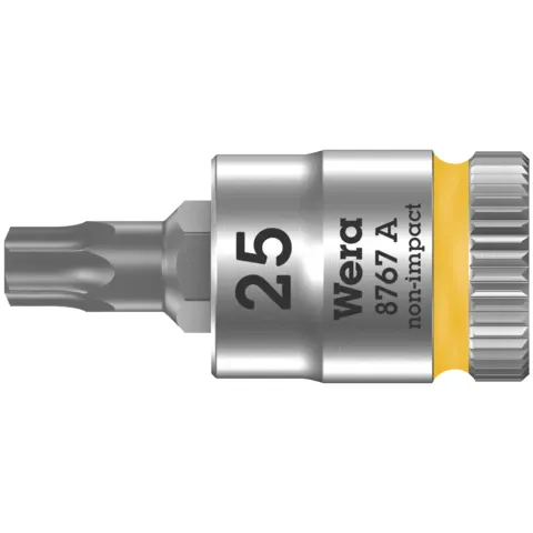 Wera 8767 A TORX® Zyklop bit socket, 1/4" drive, TX 20 x 28 mm (series photo)