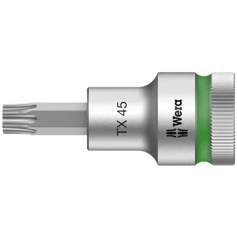 Wera 8767 C HF TORX® Zyklop bit socket with 1/2" drive with holding function, TX 27 x 140 mm (series photo)