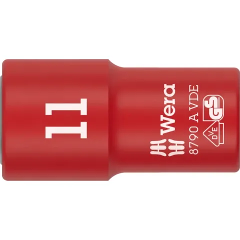 Wera 8790 A VDE Zyklop Socket, insulated, with 1/4" drive, 14 x 41 mm (series photo)