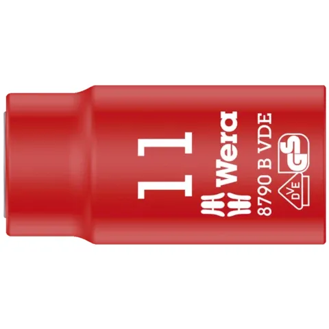 Wera 8790 B VDE Zyklop 3/8" socket, insulated, 15 x 46 mm (series photo)