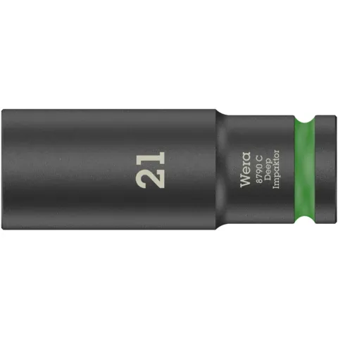 Wera 8790 C Impaktor Deep socket with 1/2" drive, 22 x 83 mm (series photo)