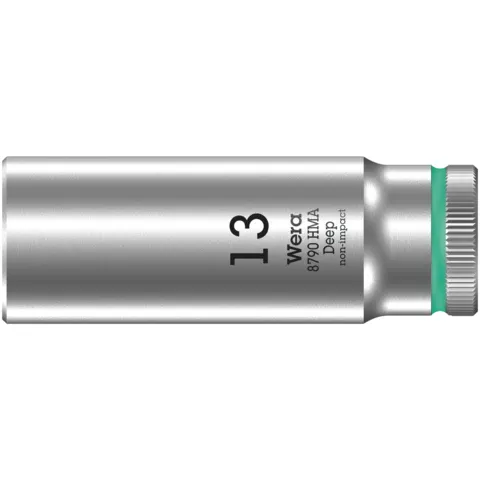 Wera 8790 HMA Deep 1/4" socket, 5.5 x 50 mm (series photo)