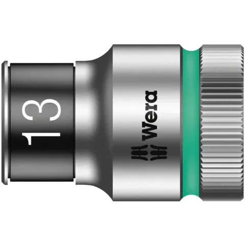 Wera 8790 HMC HF Zyklop socket with 1/2" drive with holding function, 15 x 37 mm (series photo)