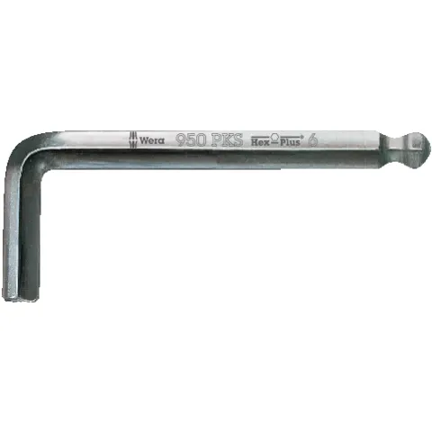 Wera 950 PKS L-key, metric, chrome-plated, 3 x 71 mm (series photo)
