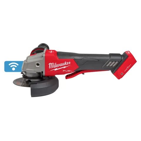 Milwaukee M18 FUEL 4-1/2" / 5" Braking Grinder w/ ONE-KEY Paddle Switch, No Lock