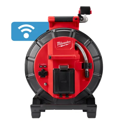 Milwaukee 120’ Mid-Stiff Pipeline Inspection Reel