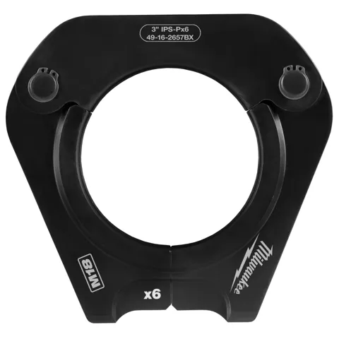 Milwaukee 3" IPS-P Pivoting Press Ring for M18 FORCE LOGIC Long Throw Press Tool