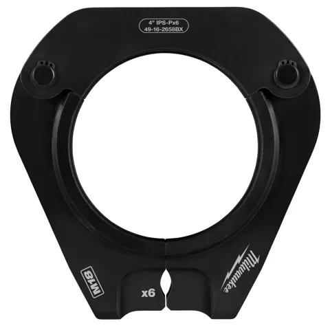 Milwaukee 4" IPS-P Pivoting Press Ring for M18 FORCE LOGIC Long Throw Press Tool