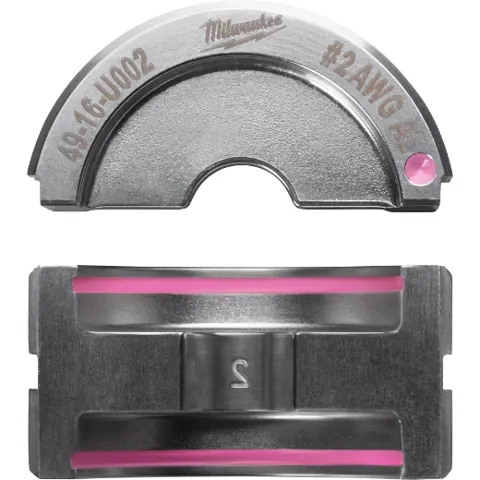 Milwaukee #2 Aluminum U Style Die