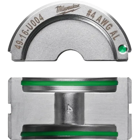 Milwaukee #4 Aluminum U Style Die