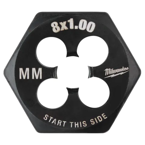 Milwaukee M8-1.00 mm 1-Inch Hex Threading Die