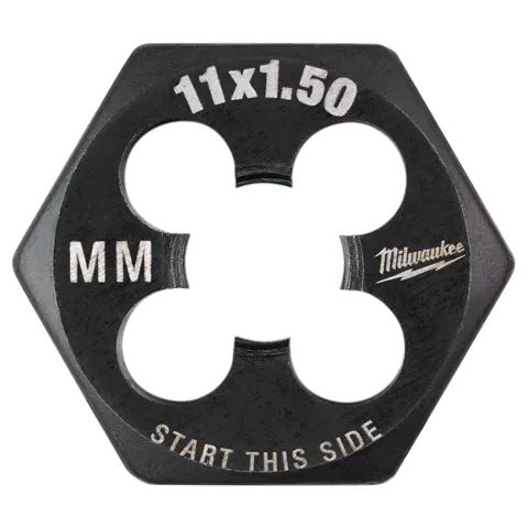 Milwaukee M11-1.50 mm 1-Inch Hex Threading Die
