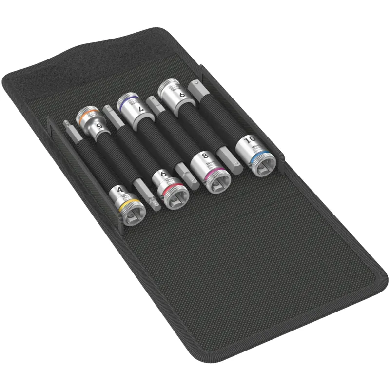 8740 B HF 1 Zyklop bit socket set with holding function, 3/8" drive