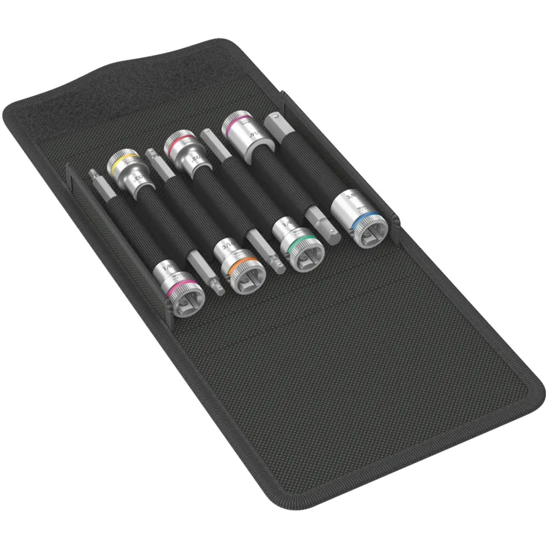 8740 B HF Imperial 1 Zyklop bit socket set with holding function, 3/8" drive