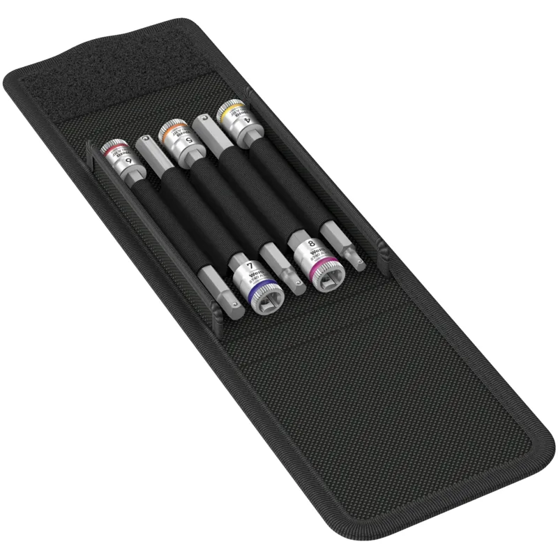 8740 A HF 1 Zyklop bit socket set with holding function, 1/4" drive