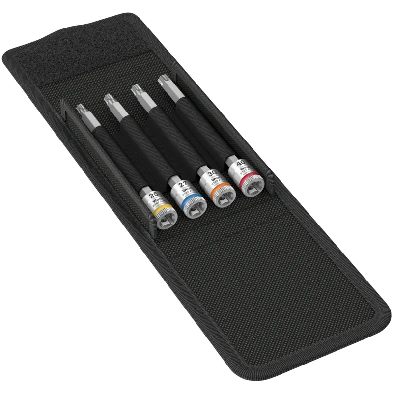 8767 A TORX® HF 1 Zyklop bit socket set with holding function, 1/4" drive