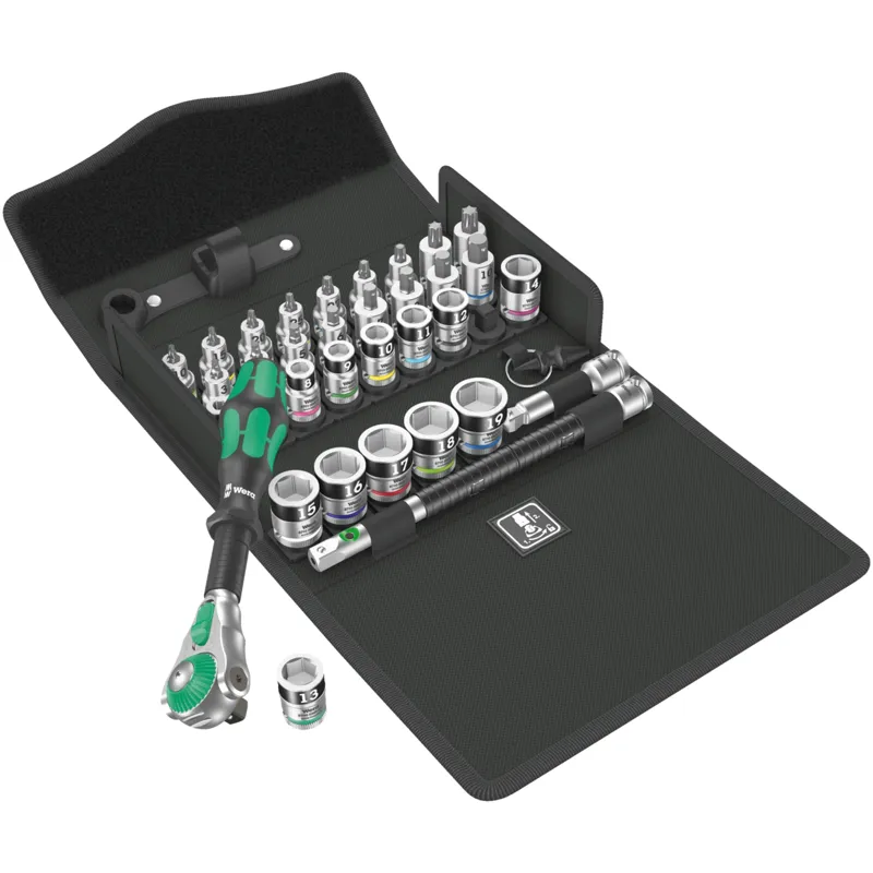 8100 SB All-in Zyklop Speed ratchet set, 3/8" drive