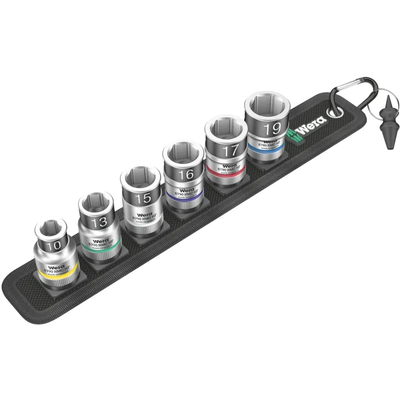 Belt C 1 Zyklop socket set with holding function, 1/2" drive
