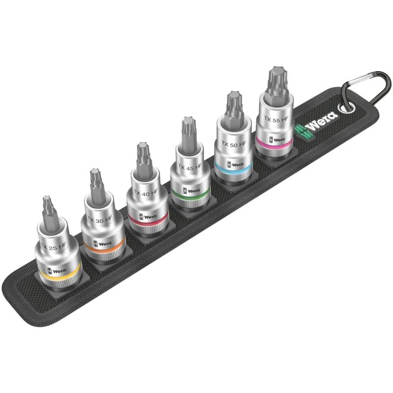 Belt C 3 TORX® HF Zyklop bit socket set with holding function, 1/2" drive