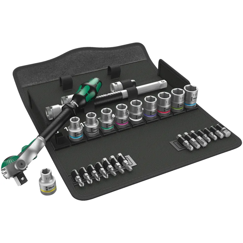 8100 SC 6 Zyklop Speed Ratchet Set, 1/2" drive, metric