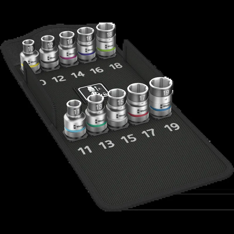 8790 HMC HF 1 Zyklop socket set with 1/2" drive, with holding function