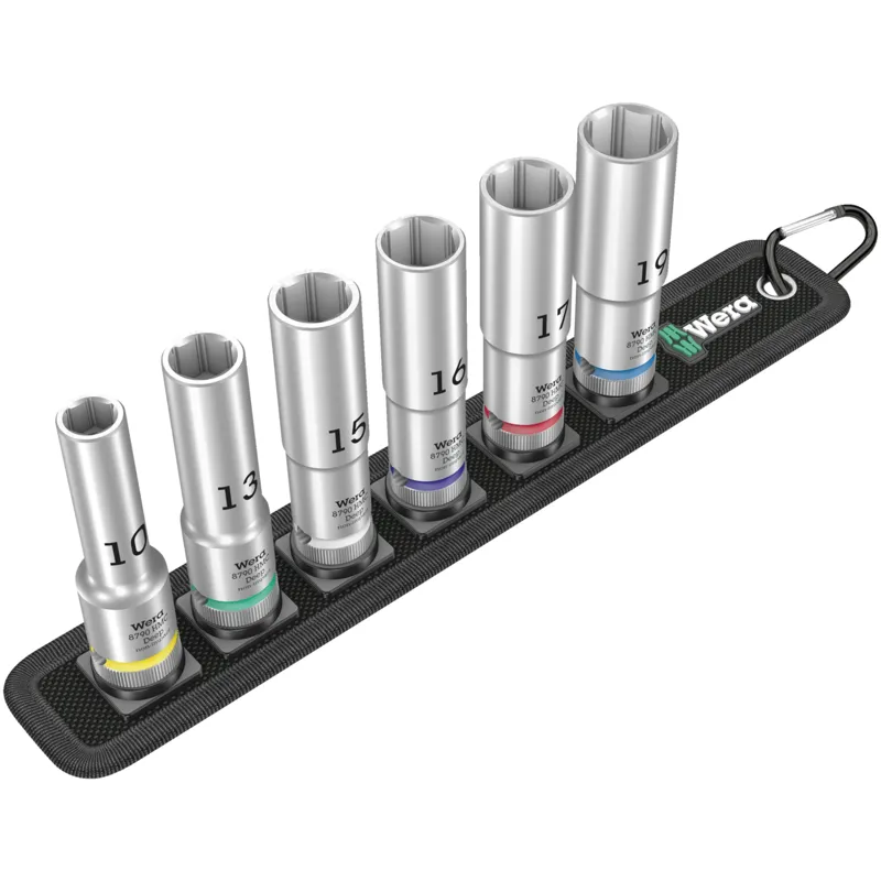 Belt C Deep 1 socket set, 1/2" drive