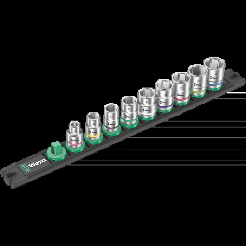 Magnetic socket rail B 4 Zyklop socket set, 3/8" drive