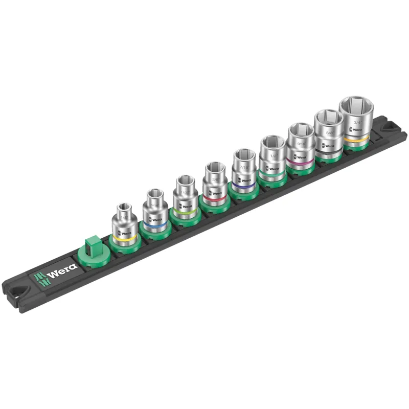 Magnetic socket rail B Imperial 1 Zyklop socket set 3/8" drive, imperial