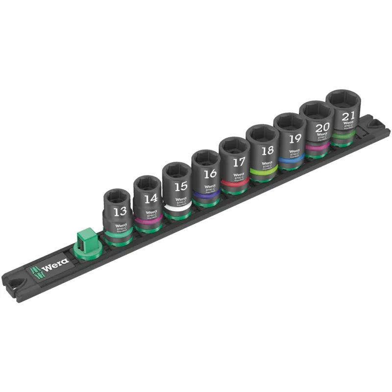 Magnetic socket rail C Impaktor 1 socket set, 1/2" drive