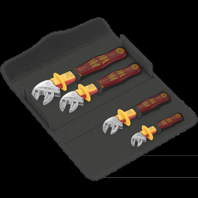 6004 Joker VDE 4 Set 1 VDE-insulated self-setting spanner set