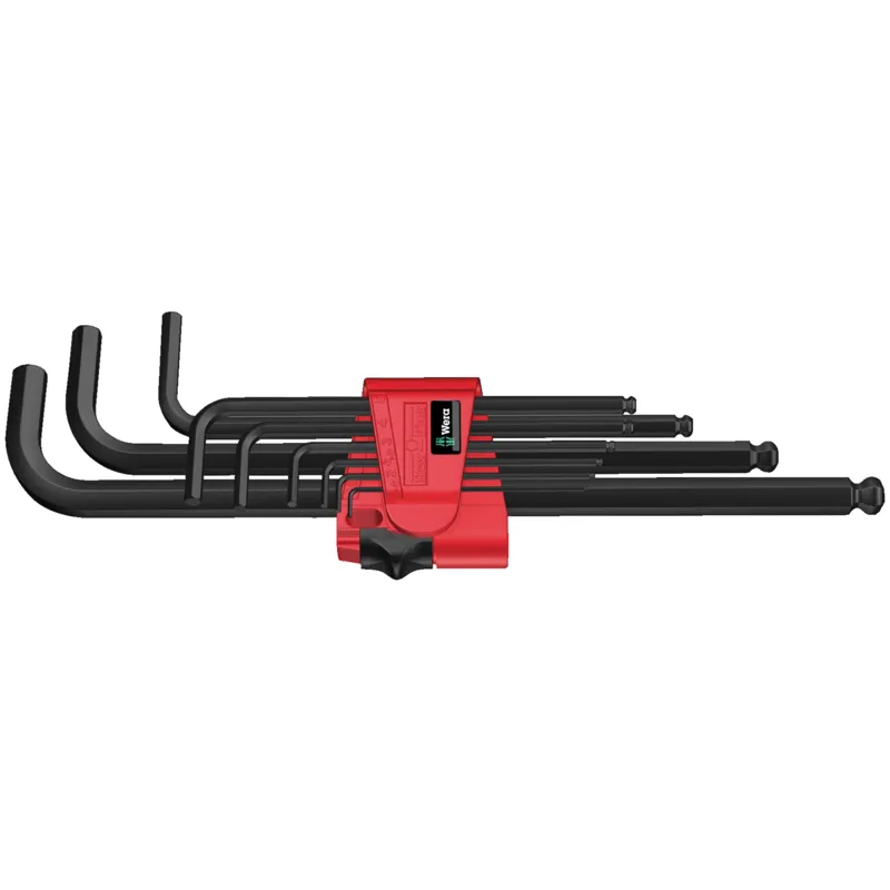 950/9 Hex-Plus 6 L-key set, metric, BlackLaser