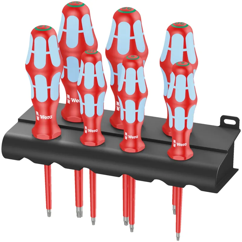 3167 i/7 TORX® Screwdriver set, stainless and rack