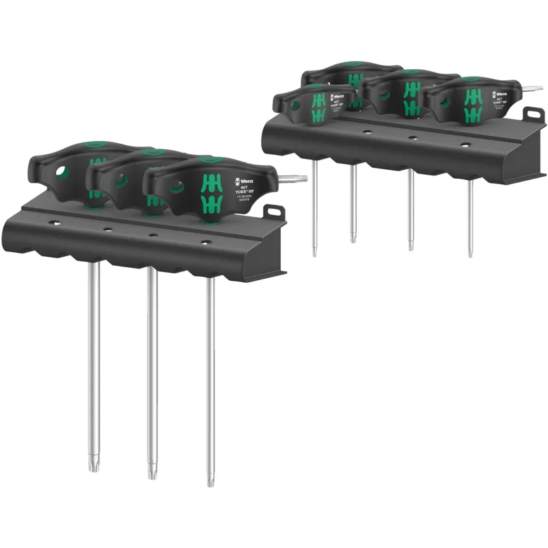 467/7 TORX® HF Set 1 screwdriver set T-handle TORX® screwdrivers with holding function