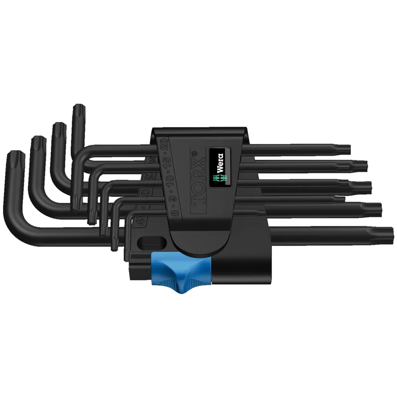 967/9 TX HF 1 L-key set with holding function, BlackLaser